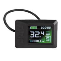 Electric Scooter Display 5 Cores Rain Proof Connector Ergonomic Button Color Screen Electric Scooter Dashboard