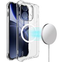 For OPPO Find X9 Pro 5G Phone Case IMAK Shock-resistant Soft Magnetic Case OPPO Find X9 5G balta