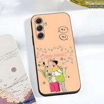H-Heartstoppers N-Nick N-Nelson telefono dėklas skirtas Samsung A56 A36 A26 A16 A15 A25 A35 A55 A14 A34 A24 A54 Juodas minkštas dėklas Samsung A22 5G