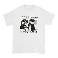 Sonic Youth Band White Goo Graphic Tshirt S5XL Unisex T-Shirt M