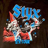 Vintage 1979 Styx Us Tour Concert short sleeve white color shirt Reprint S