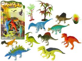 Žaislinių dinozaurų figūrėlių rinkinys Lean Toys Animal Kingdom, 9 vnt.