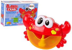 Lean toys Vonios žaislas muilo burbulų generatorius Raudonasis krabas