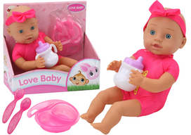 Lėlė su priedais Lean Toys Love Baby, 31 cm