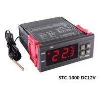 LED Skaitmeninis Temperatūros Reguliatorius, Termostatas, Termoreguliatorius, Inkubatoriaus Relė, Šildymas ir Vėsinimas 12 V 24V 220V STC-1000
