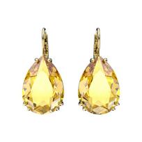 Swarovski Ortyx universalūs paauksuoti kristaliniai auskarai moterims 5619495 auksas
