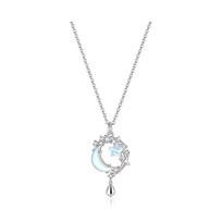 Barbie necklace [Dream Princess Limited Edition] Starlight Water Drops, Light Luxury and Elegant French Romantic Girly Ins Style Clavicle BARWWXL025 auksas