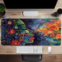 Mandala Mouse Pad Custom-made Large IP Laptop New European and American Game Office Table Mat 300*600*2mm