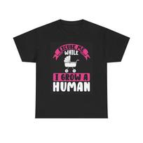 Men's and Women's T-shirts Grow A Human Pregnant MOM Funny M