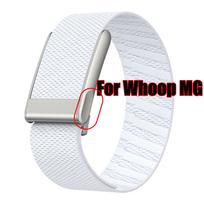 For WHOOP MG / WHOOP 5.0 Breathable Wrist Band Soft Slicone Sweatproof Adjustablle Rubber Band for Whoop 5.0 MG Wristband