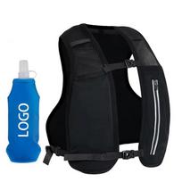 Adjustable Lightweight Hydration Vest Belt for Outdoor Cycling Sports Running Vest with Water Bottle Holder juoda