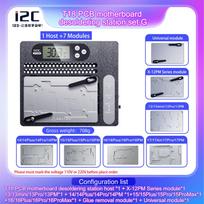 I2C T18 Preheating PCB Motherboard Desoldering Station for Phone repair 5-17PM Layer Separation & IC Glue Removal T18 +X-17 Series +  Universal Modules