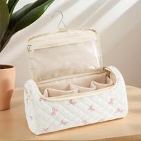 Travel Makeup Case Large Capacity Hair Dryer Storage Bag Toiletry Organizer Bag for Women Girls Travel