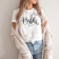 Bride Shirts Bride to Be Bridesmaids Shirt Bridal Shower Engagement Shirt Modern Text Women T Shirts S balta