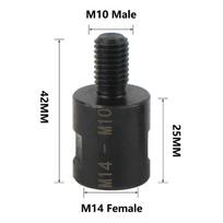 Wear Resistant Angle Grinder Adapter M10 M14 5/8-11 Thread Screw Connector for Industrial Home Power Tool Modification