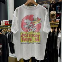 Dog N Suds 'Drive In' Aged T-Shirt White M M