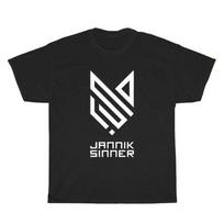 Naujas Jannik Sinner teniso logotipas Marškinėliai Juokingi Dydis S iki 5XL XS