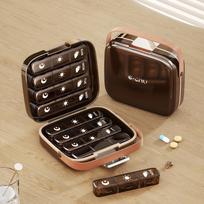 24 Slot and 32 Slot Medicine Boxes Moisture-Proof Pill Box Set with Removable Cases BPA-Free Portable Medication Container