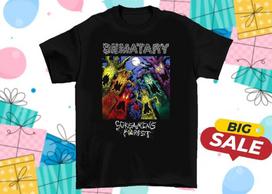 SEMATARY SCREAMING FOREST Tour Shirt Unisex Cotton For Adult Tee All Si M