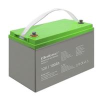 Qoltec Deep Cycle gel battery 12V, 100Ah | 53077 | 5901878530772