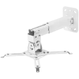 Projektoriaus lubų/sienos laikiklis ONKRON K3A baltas, max 10 kg, 130×390×102 mm