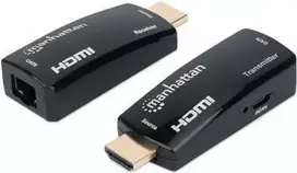 Manhattan HDMI per Ethernet prailginimo rinkinys 1080p@60Hz, iki 60 m, siųstuvas ir imtuvas, juodas