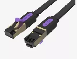 VENTION ICABL CAT.7 Flat Patch Cable 10m Black