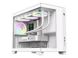 Gamemax NEX C33 WH M-ATX/BTF Computer Case White
