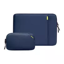 TOMTOC Defender-A13 Laptop Sleeve + 14 Case Set (Navy Blue)