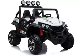 LEAN CARS Battery Operated Buggy S2588 White