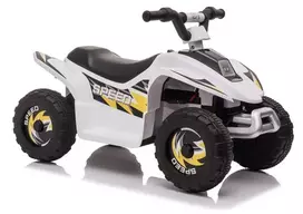 LEAN CARS elektrinis vaikiškas keturratis XMX612 Baltas