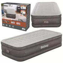 Pripučiamas čiužinys vienam su elektriniu siurbliu 191 x 97 cm Bestway 69048