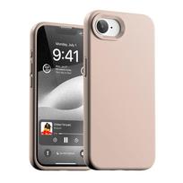 Dėklas Mercury Pure Magsafe Silicon Case Apple iPhone 16e/17e rožinio smėlio