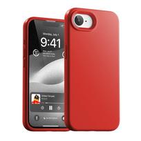 Dėklas Mercury Pure Magsafe Silicon Case Apple iPhone 16e/17e raudonas