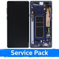 Ekranas skirtas Samsung N960 Note 9 su rėmeliu / Ocean Blue / (Service Pack)
