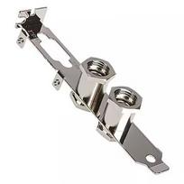 Koolance PCI-Slot-Bracket mit 2 G1/4-Zoll-Durchführungen - silbe BKT-PCI-G