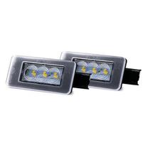 Valstybinio numerio LED apšvietimas AMIO 04556 CLP13 HP SMOKED Citroen/ Peugeot