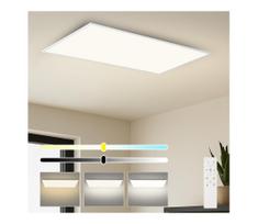 Brilagi - SLIMFRAME dimeriuojamas LED lubinis šviestuvas LED/80W/230V 120x60 cm baltas + nuotolinio valdymo pultas
