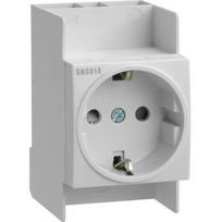 Modulinis kištukinis lizdas Hager SNS016 (16A, 250V, 2P+E)