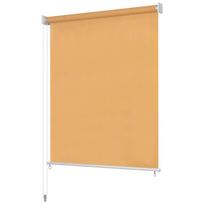 vidaXL Lauko roletas, 185 (plotis) x 140 (aukštis) cm, smėlio spalvos