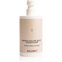 Kolorky Keratine Volume Boost Conditioner kondicionierius plaukų apimčiai didinti Minted Vanilla Woods 390 ml