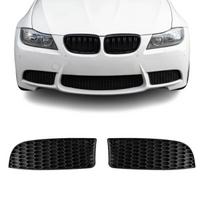 Apatinės Grotelės be Priešrūkinių, komplektas skirtas BMW E90 / E91 / E92 / E93 su M3 look bamperiu