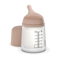 SUAVINEX ZERO ZERO ANTI-COLIC BUTELIUKAS SU LĖTOS SROVĖS ŽINDUKU, 180ML, NUO +0 MĖN., MEDIUM