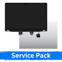 Ekranas skirtas (Pilnas su korpusu) MacBook Pro M3 Pro 14" (A2992) 2023 / Silver / (Service Pack)
