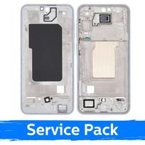Vidurinis rėmelis Samsung A356 A35 5G / Ledo Mėlyna / (Service Pack)