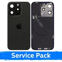 Galinis dangtelis skirtas Apple iPhone 15 Pro / Black Titanium / (Service Pack)