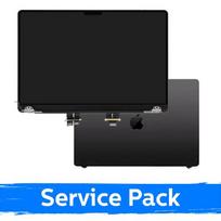 Ekranas skirtas (Pilnas su korpusu) MacBook Pro M3 Pro 14" (A2992) 2023 / Black / (Service Pack)