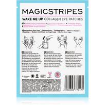 MAGICSTRIPES Wake Me Up Collagen Eye Patches kolageninė paakių kaukė pavargusiai odai 1 vnt.