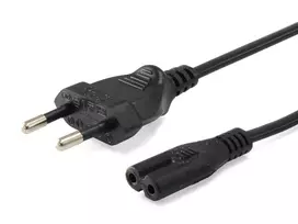 Equip 112161 Juodas 3 m maitinimo laidas su C tipo kištuku ir C7 jungtimi