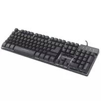 USB klaviatūra Manhattan Gaming Metal Base Edition